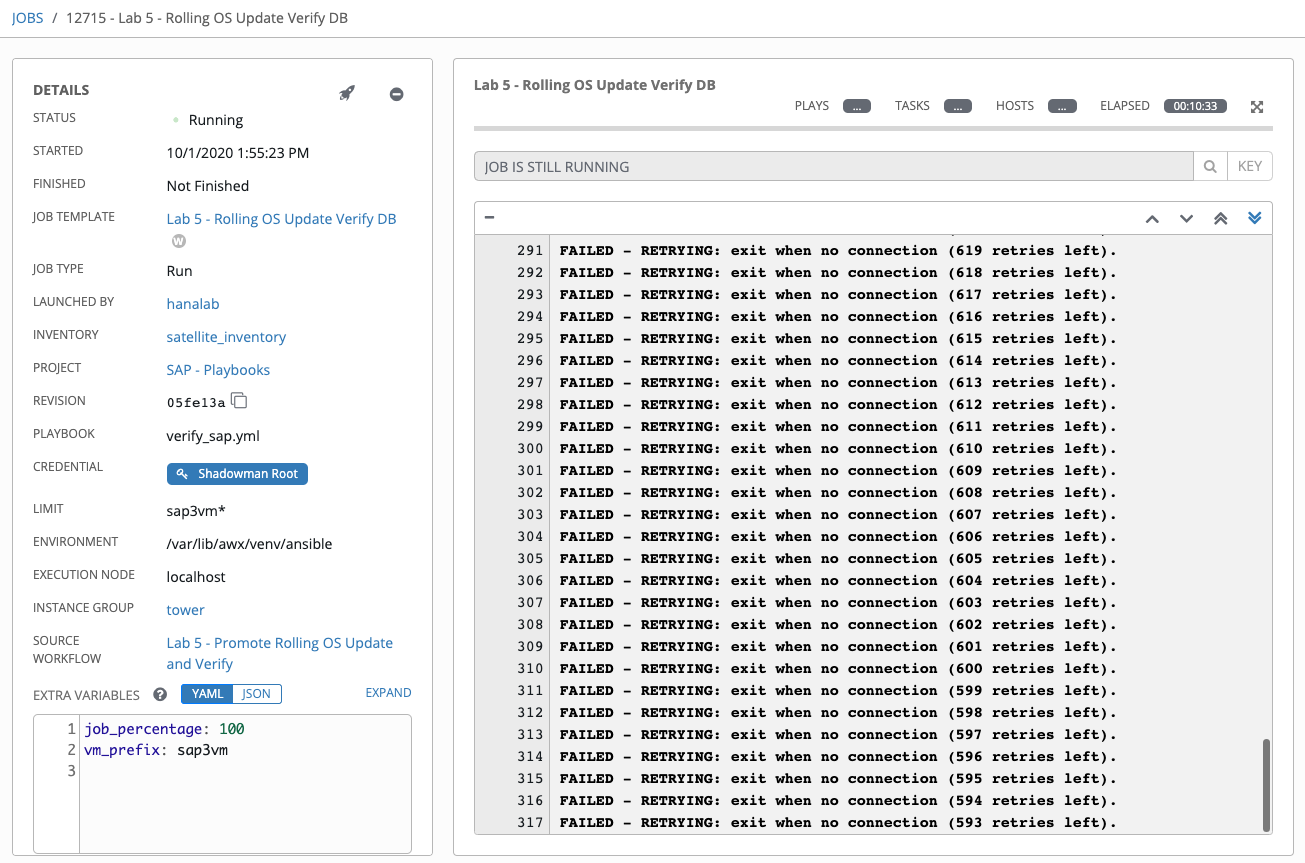 Verify Job Details